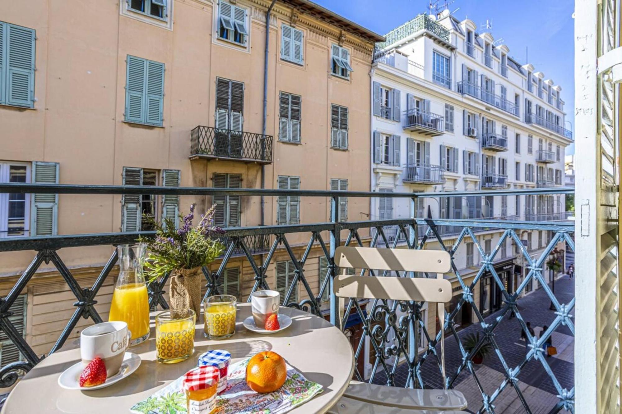 Paradis - Carre D'Or 1 Room - Balcony Sea View Nizza Esterno foto